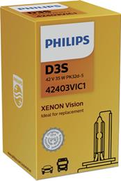 PHILIPS ŽARNICA D3S Xenon Vision CP 1/1