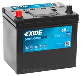 EXIDE Start-Stop Batterie 12V, 200A, 13Ah EK131 online kaufen!