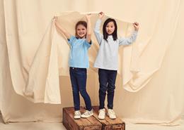 Kids Long Sleeve Valueweight T
